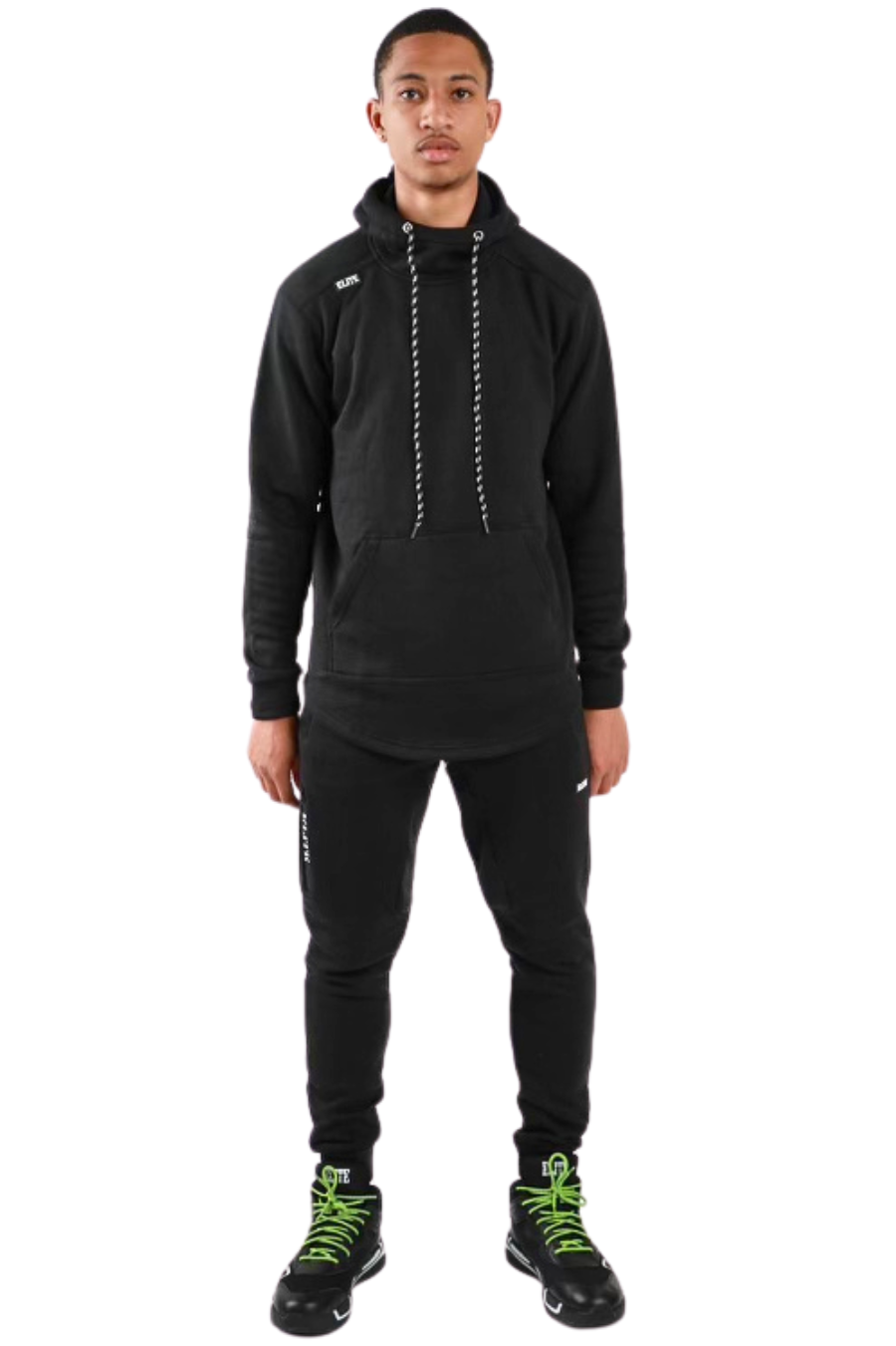 Elite Extended Hoody Set - Black