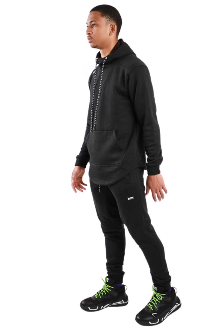 Elite Extended Hoody Set - Black