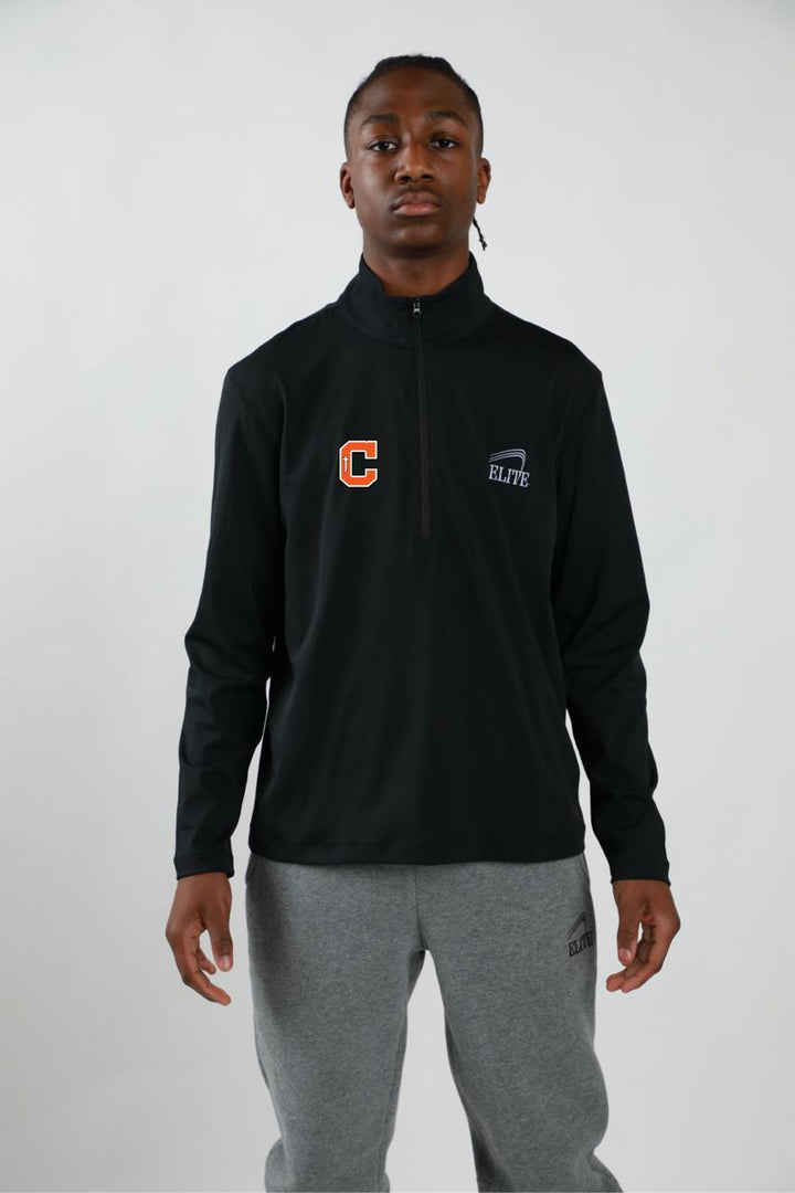Catholic Elite Training 1/4 Zip - Black