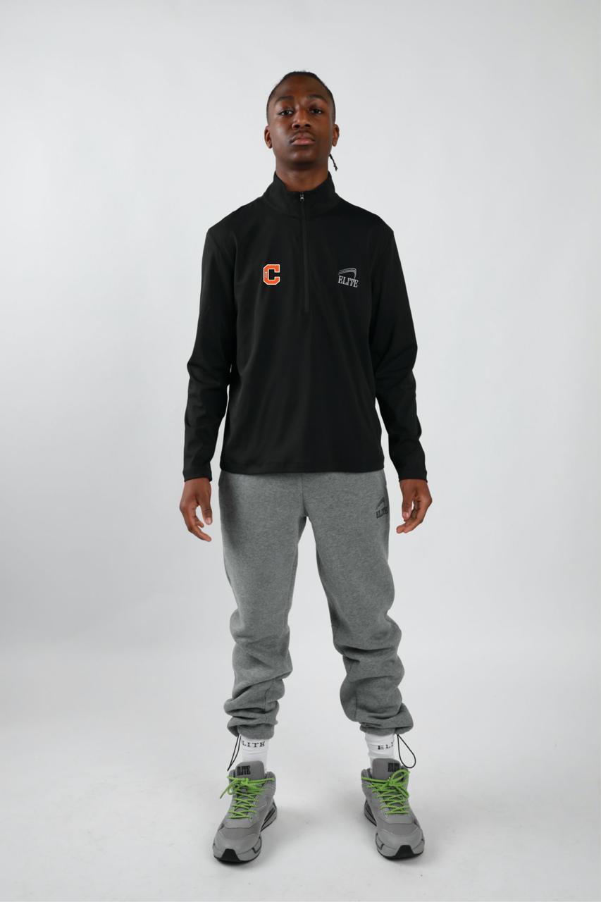 Catholic Elite Training 1/4 Zip - Black