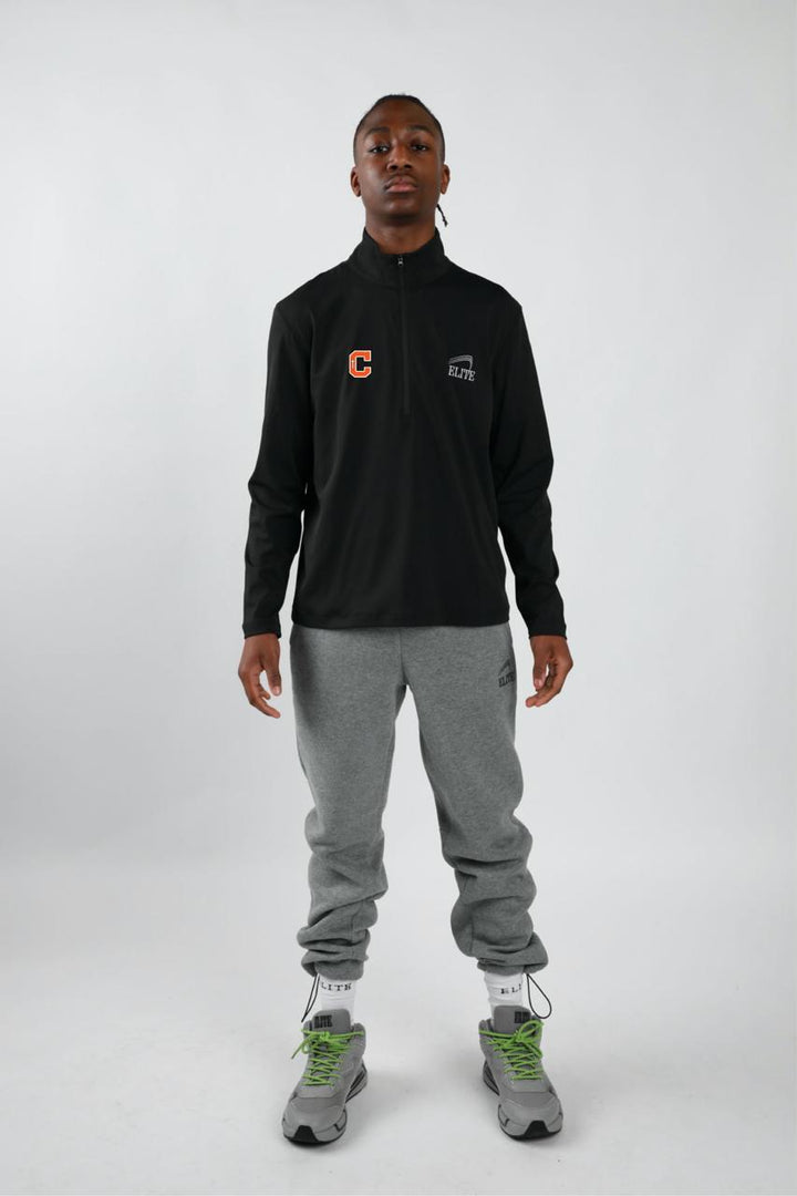 Catholic Elite Training 1/4 Zip - Black