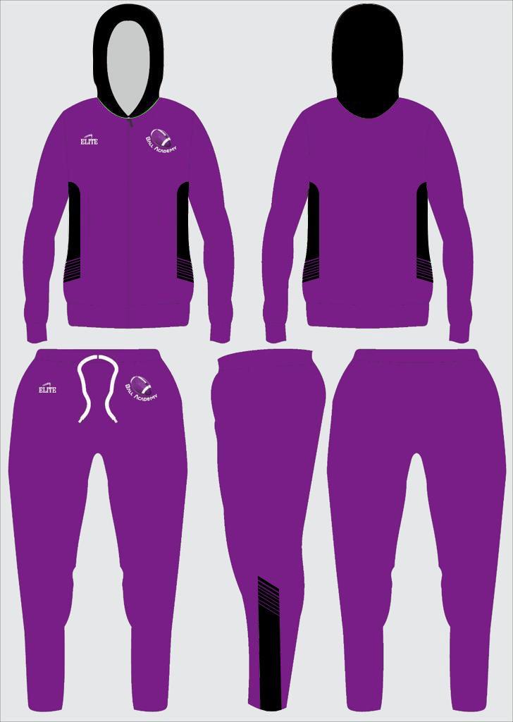 Ball Academy Travel Suit - purple