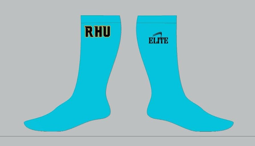 Run Hard University Track - Socks Blue