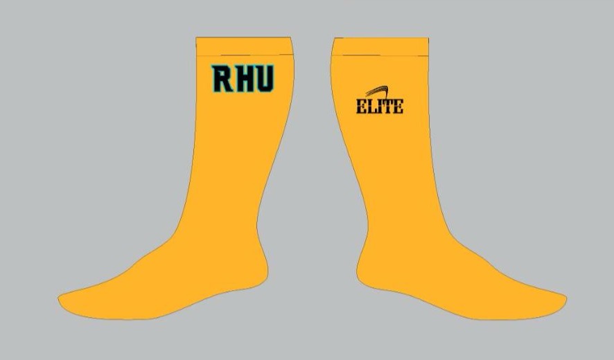 Run Hard University Track - Socks Yellow