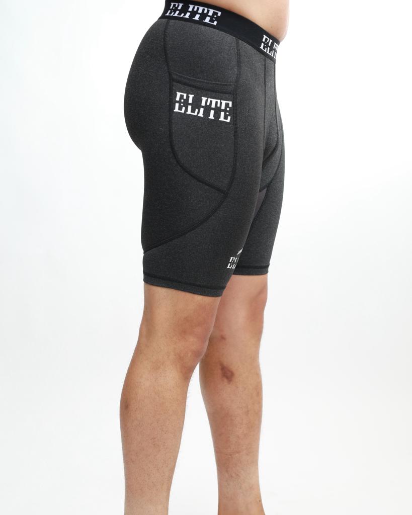 Elite Tights  - Charcoal