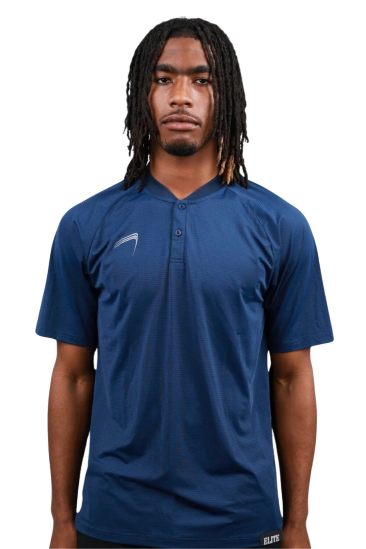 Elite Golf Blade Polo - Blue