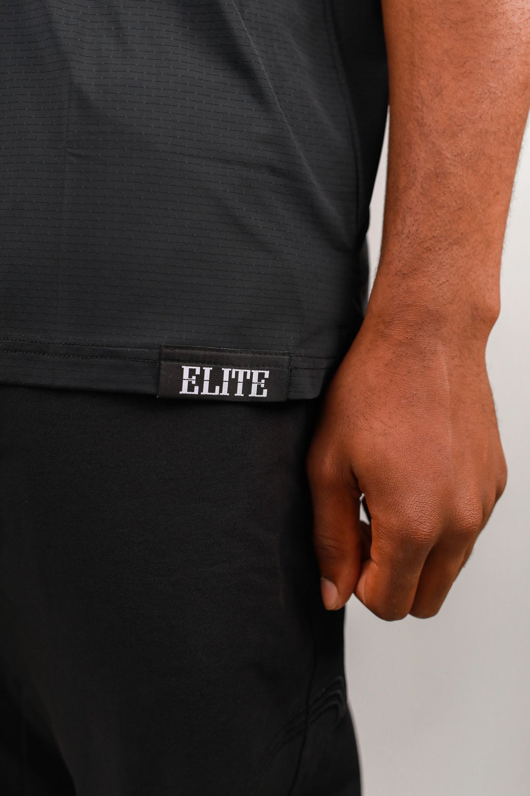 Elite - Golf Polo Shirt Black