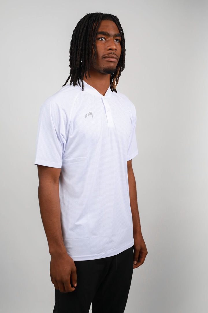 Elite Golf Blade Polo - White