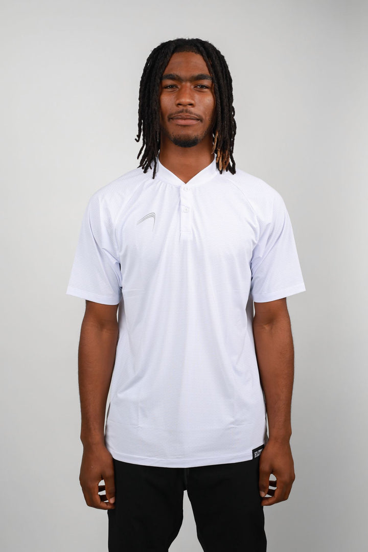 Elite - Golf Polo Shirt White