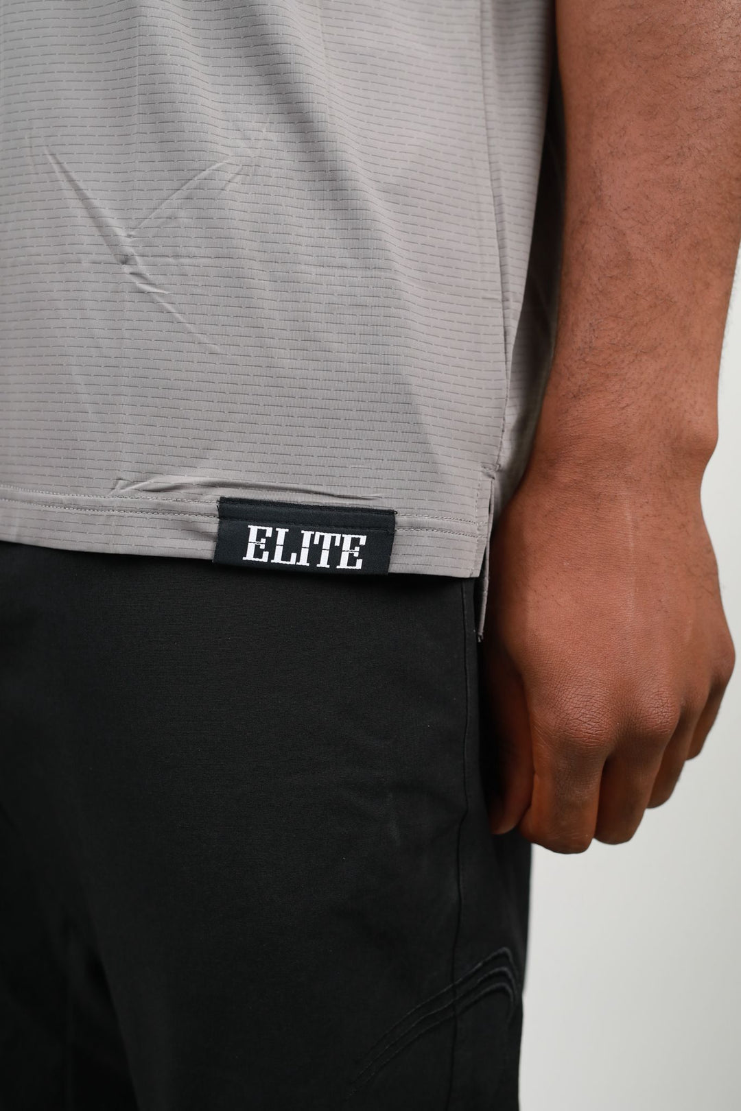 Elite - Golf Polo Shirt Grey