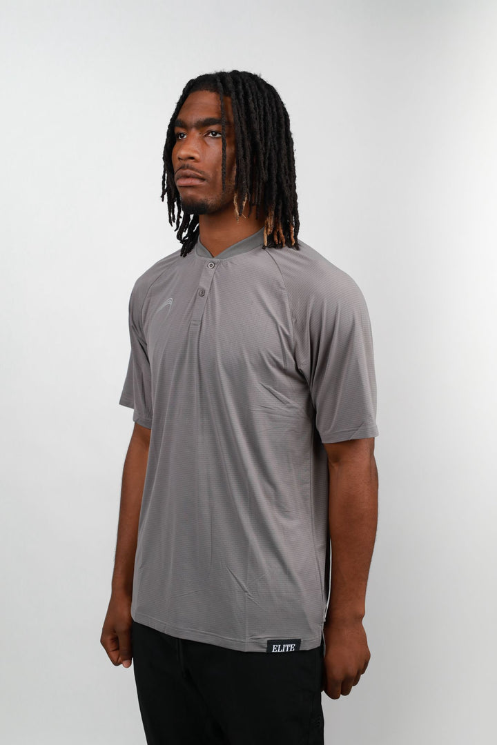 Elite Golf Blade Polo - Grey