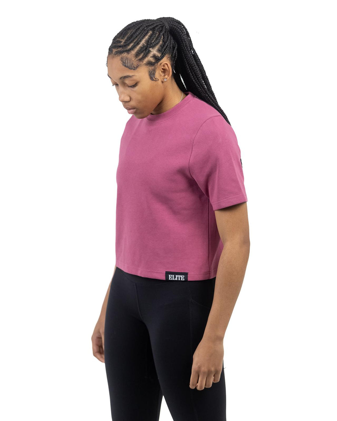 Women's Crop Shirt - Pink