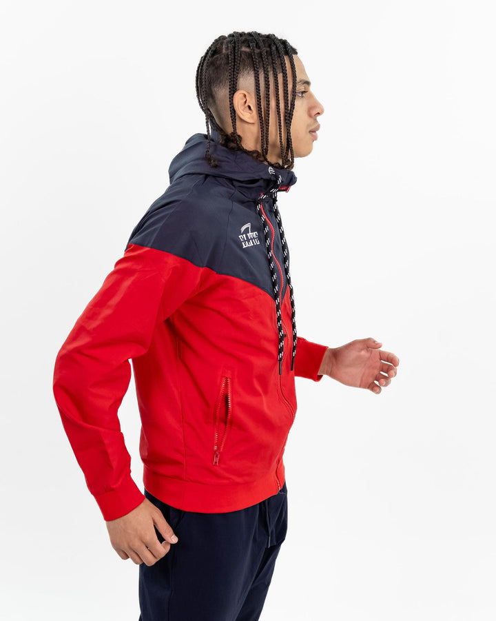 ELITE TWO TONE WINDBREAKER - RED/NAVY