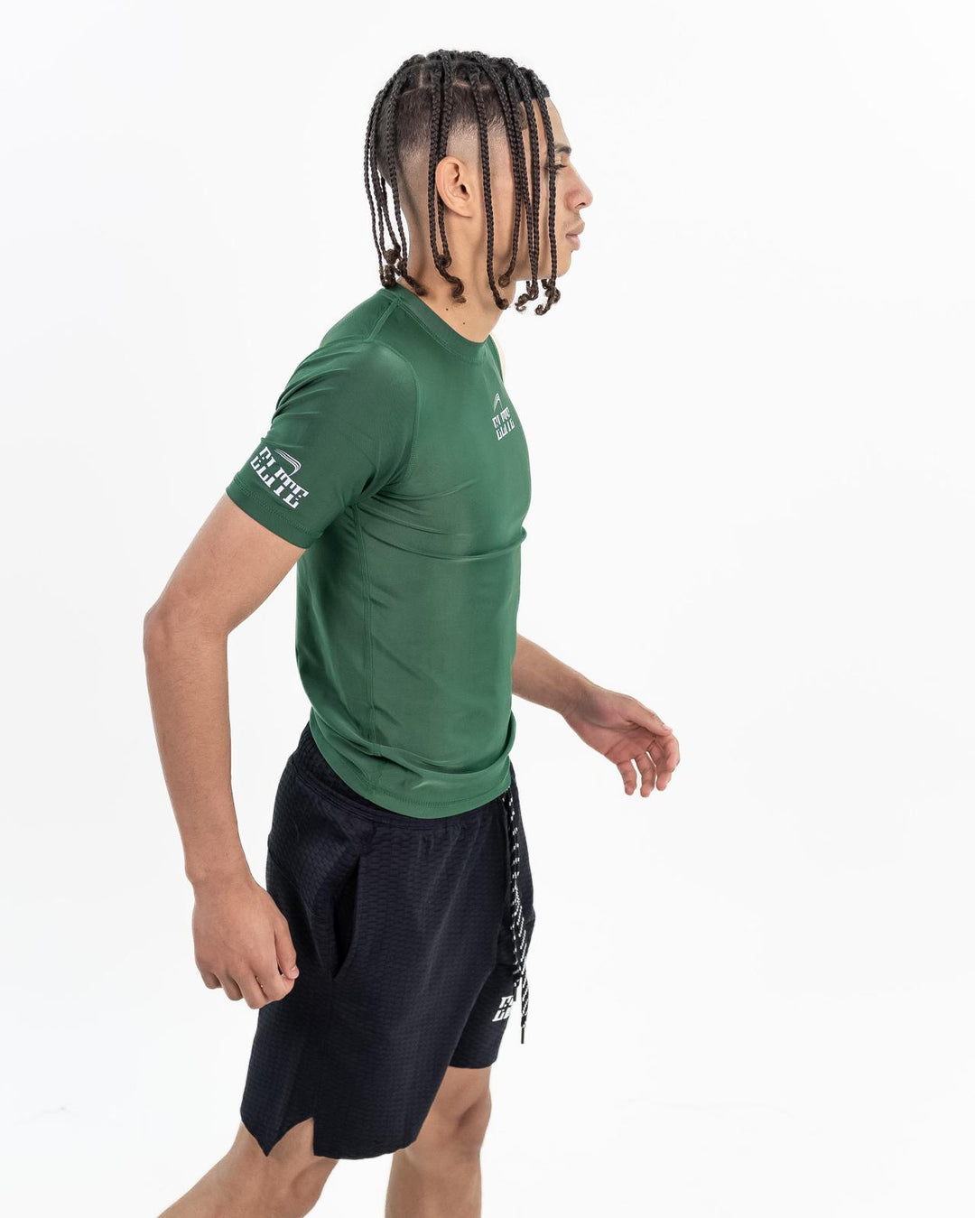 ELITE SINGLE SLEEVE COMPRESSION SHIRT - GREEN