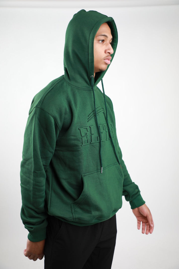 Elite Emboss Hoodie - Green