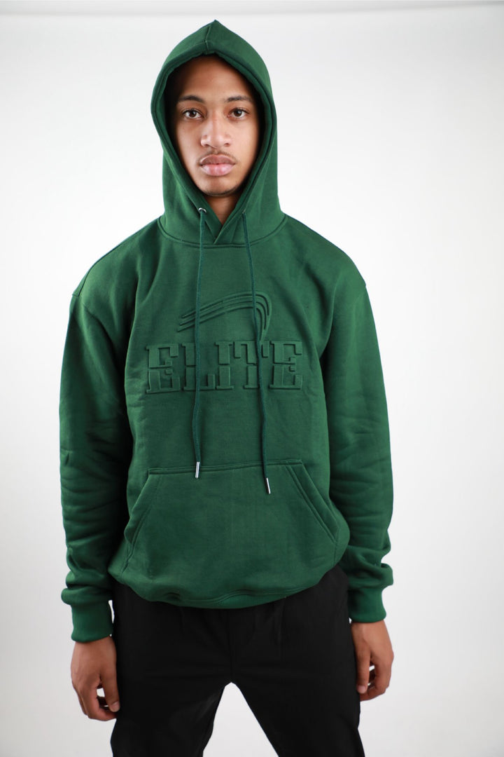 Elite Emboss Hoodie - Green