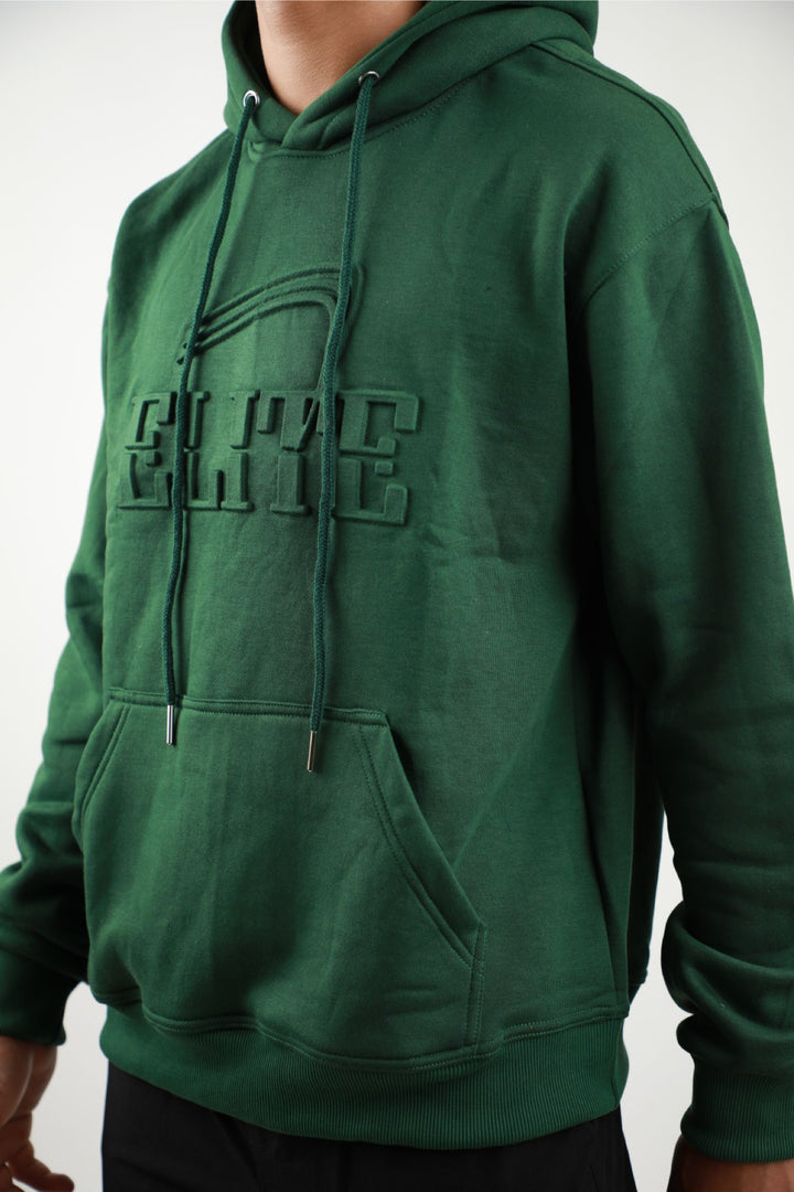 Elite Emboss Hoodie - Green