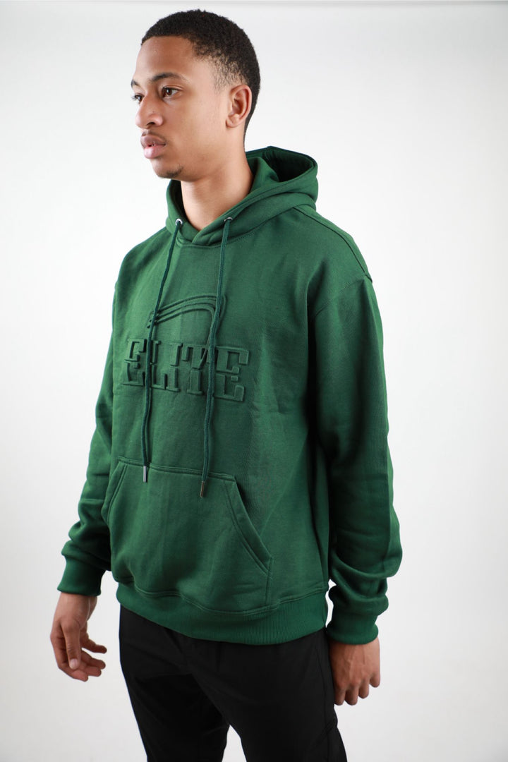 Elite Emboss Hoodie - Green