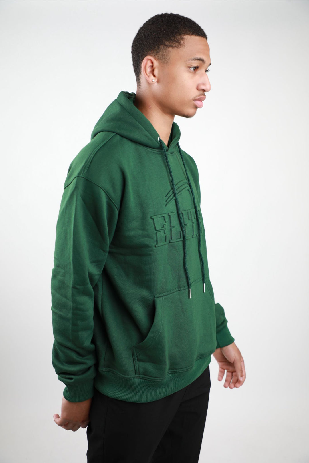 Elite Emboss Hoodie - Green