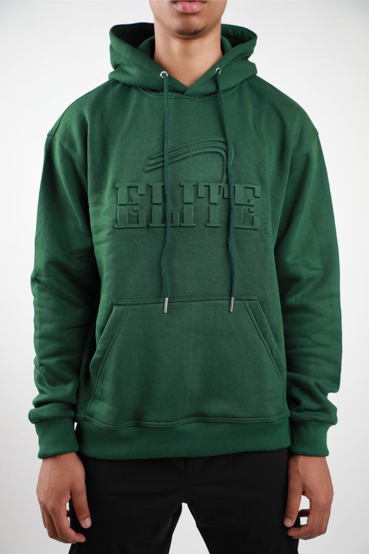 Elite Emboss Hoodie - Green