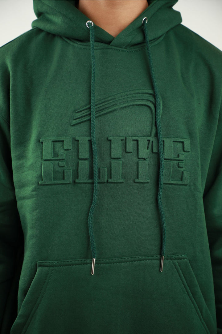 Elite Emboss Hoodie - Green