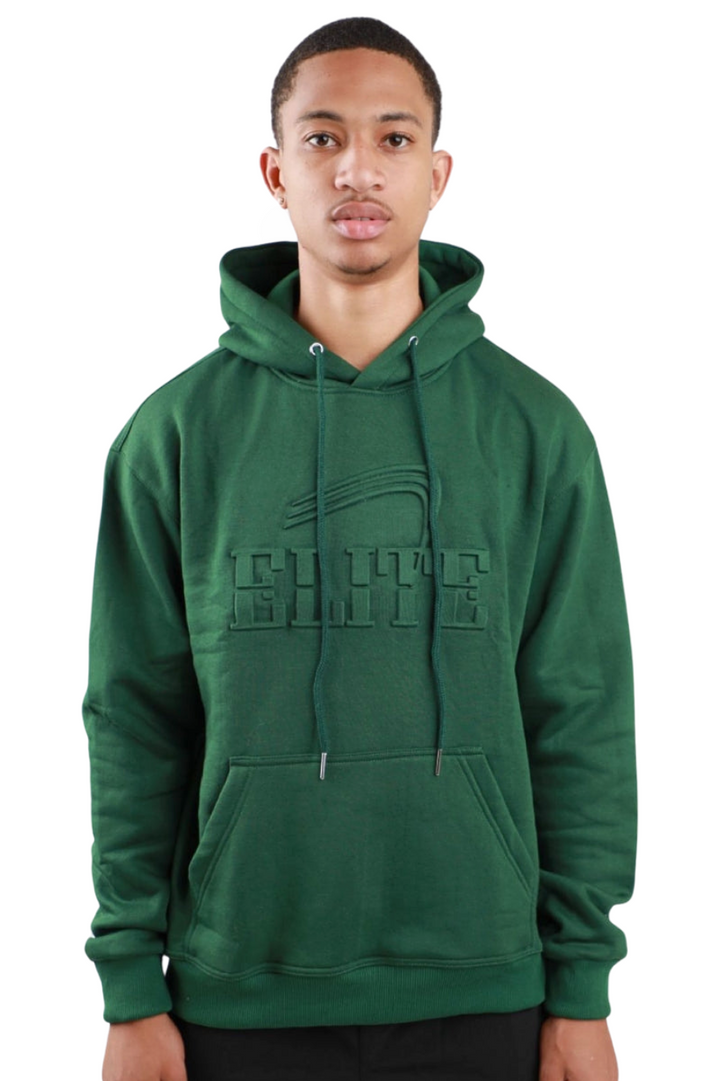 Elite Emboss Hoodie - Green