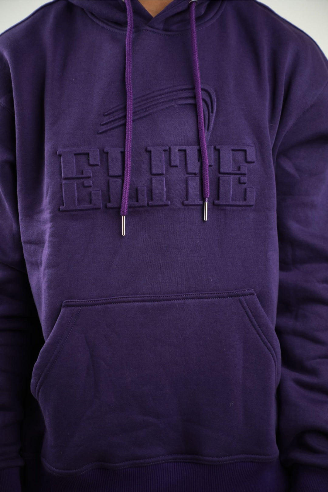 Elite Emboss Hoodie - Purple