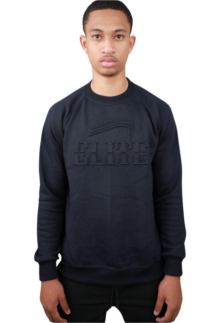 Elite Classic Crewneck Fleece - Navy