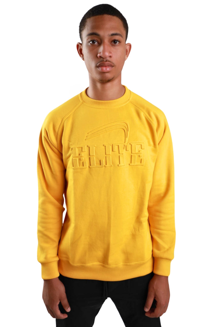 Elite Classic Crewneck Fleece - Golden