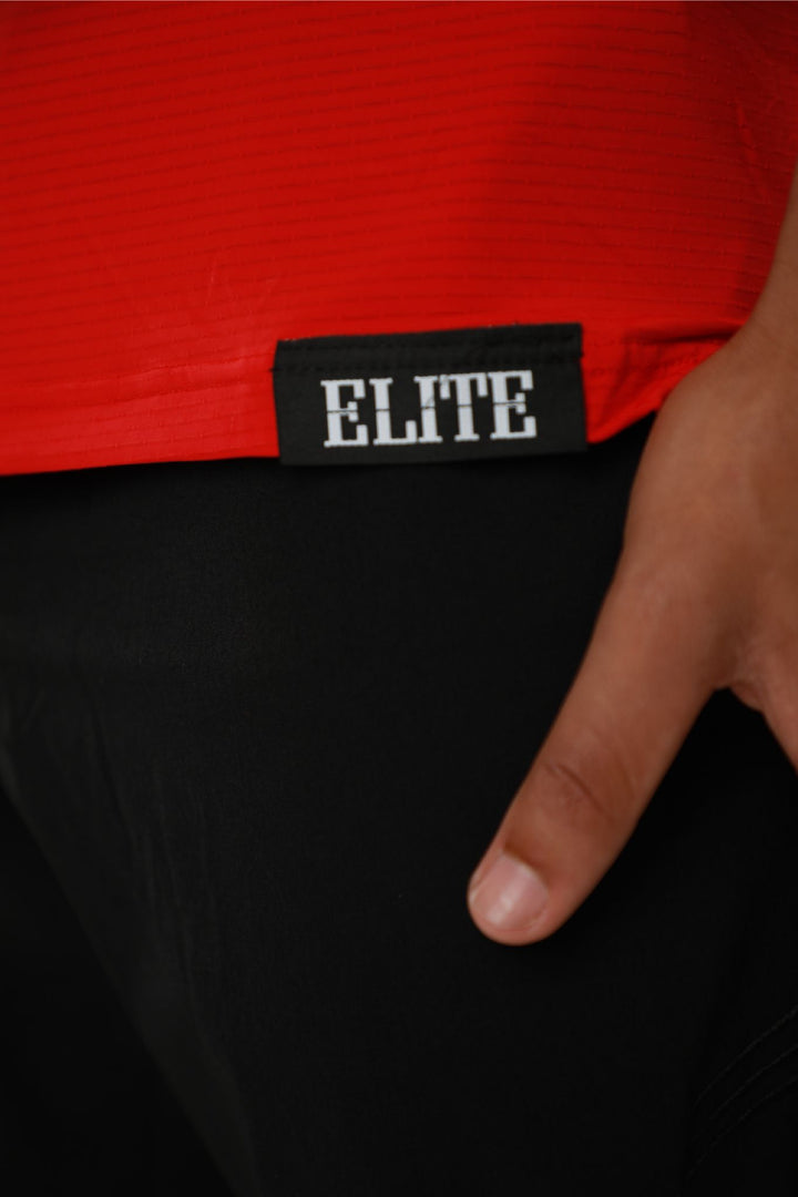 Elite Golf Blade Polo - Red