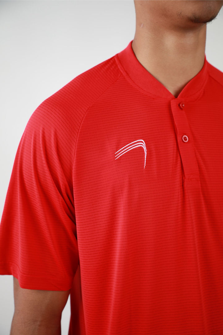 Elite Golf Blade Polo - Red