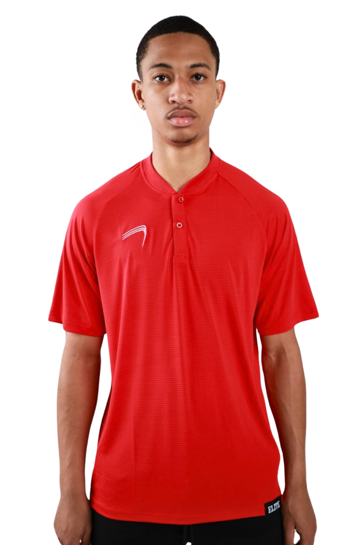 Elite Golf Blade Polo - Red