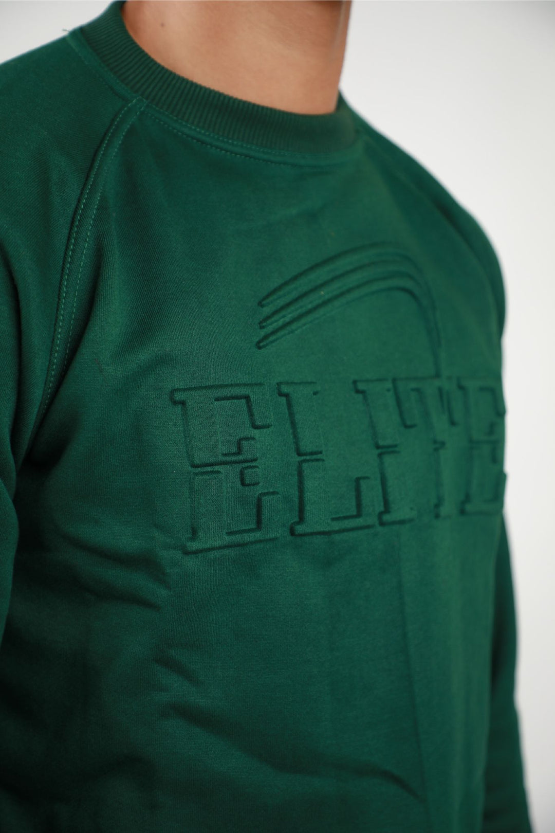 Elite Classic Crewneck Fleece - Green