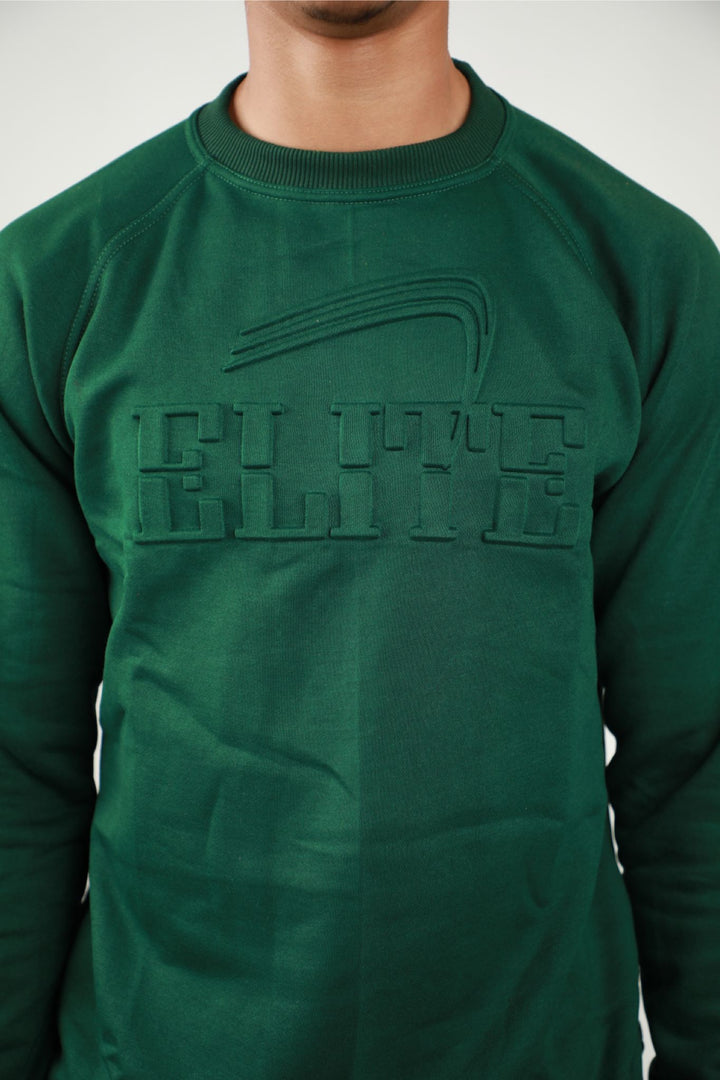 Elite Classic Crewneck Fleece - Green