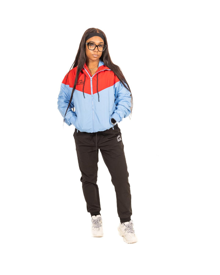 ELITE WINDBREAKER -Sky Blue & Red