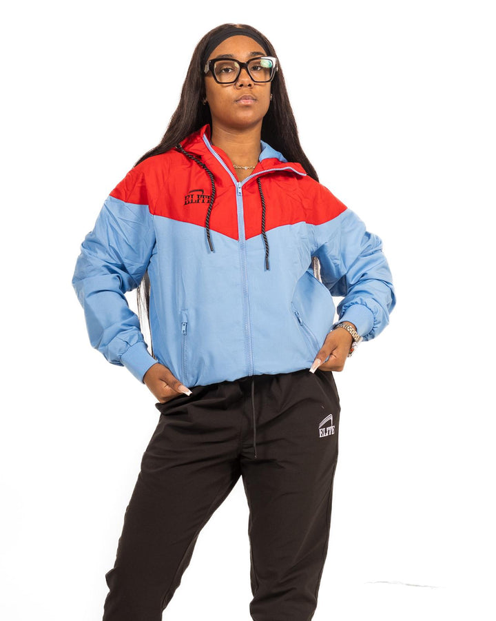 ELITE WINDBREAKER -Sky Blue & Red