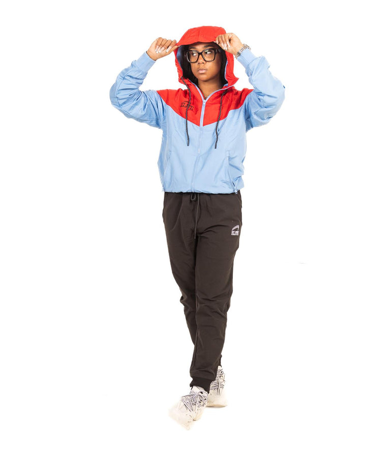 ELITE WINDBREAKER -Sky Blue & Red