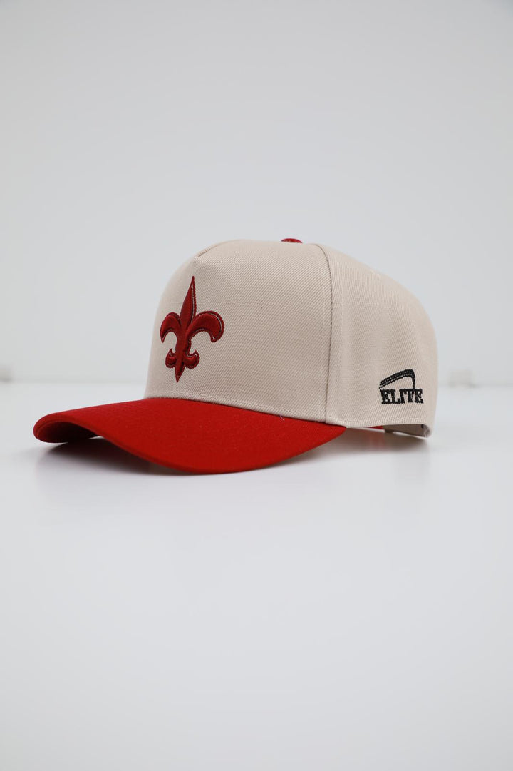 Nupes LA - Tan & Crimson