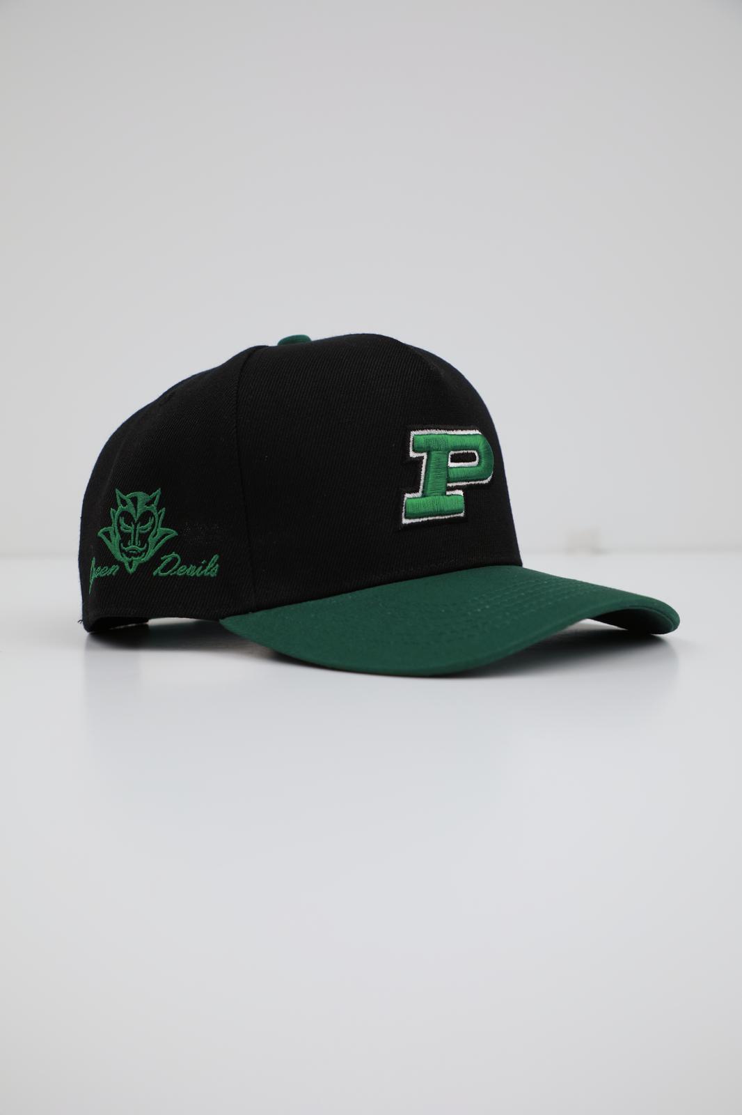 Green Devils Hat - Black & Green