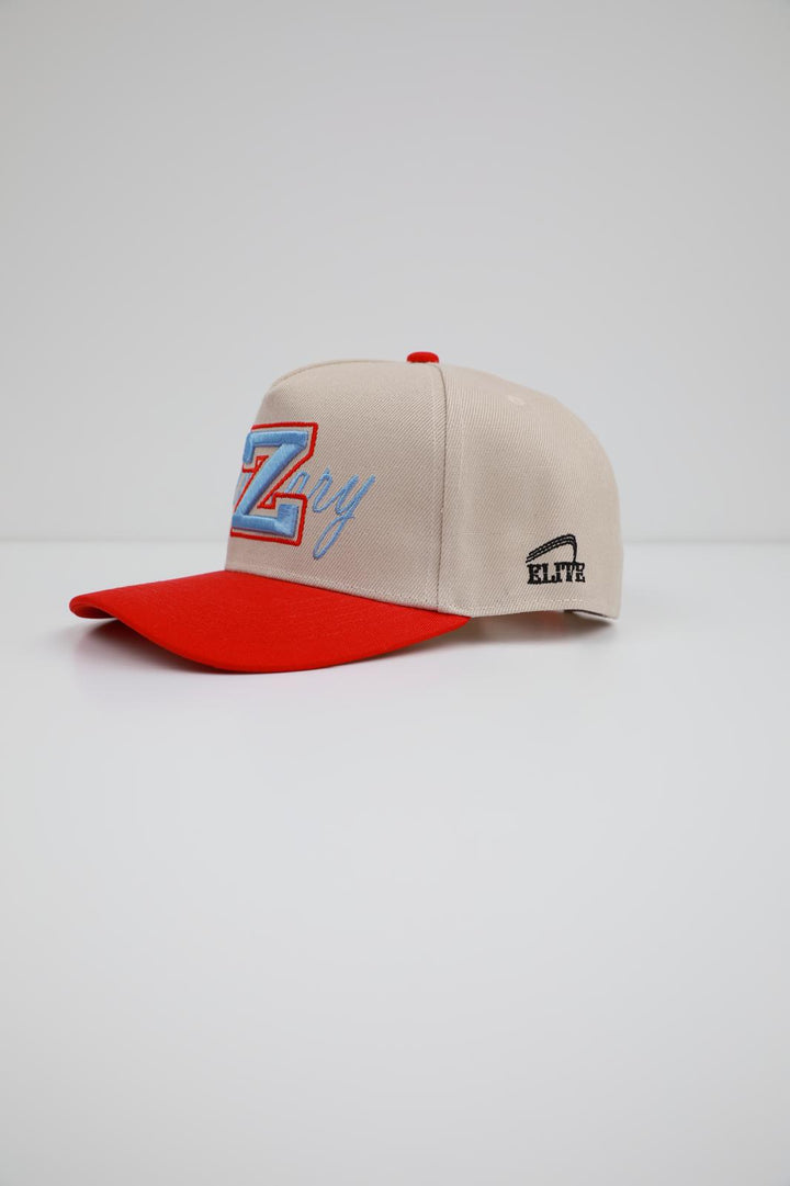 Zachary -  Tan & Red