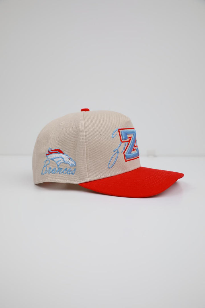 Zachary -  Tan & Red