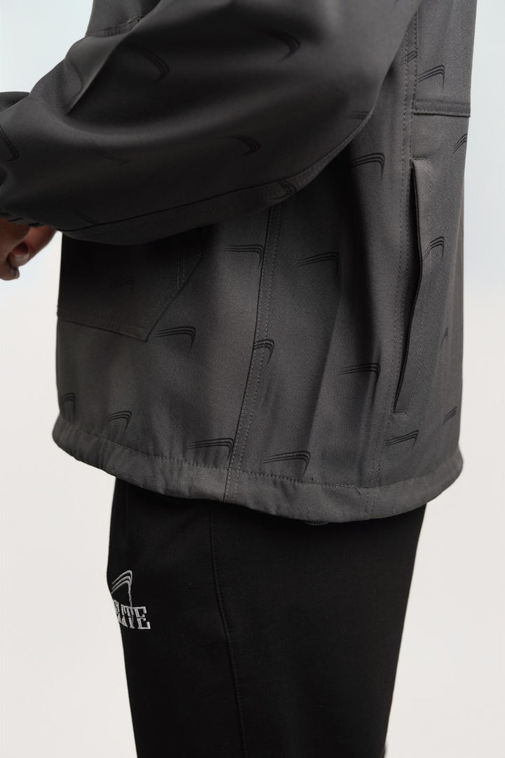 Elite Logo Jacket - Grey