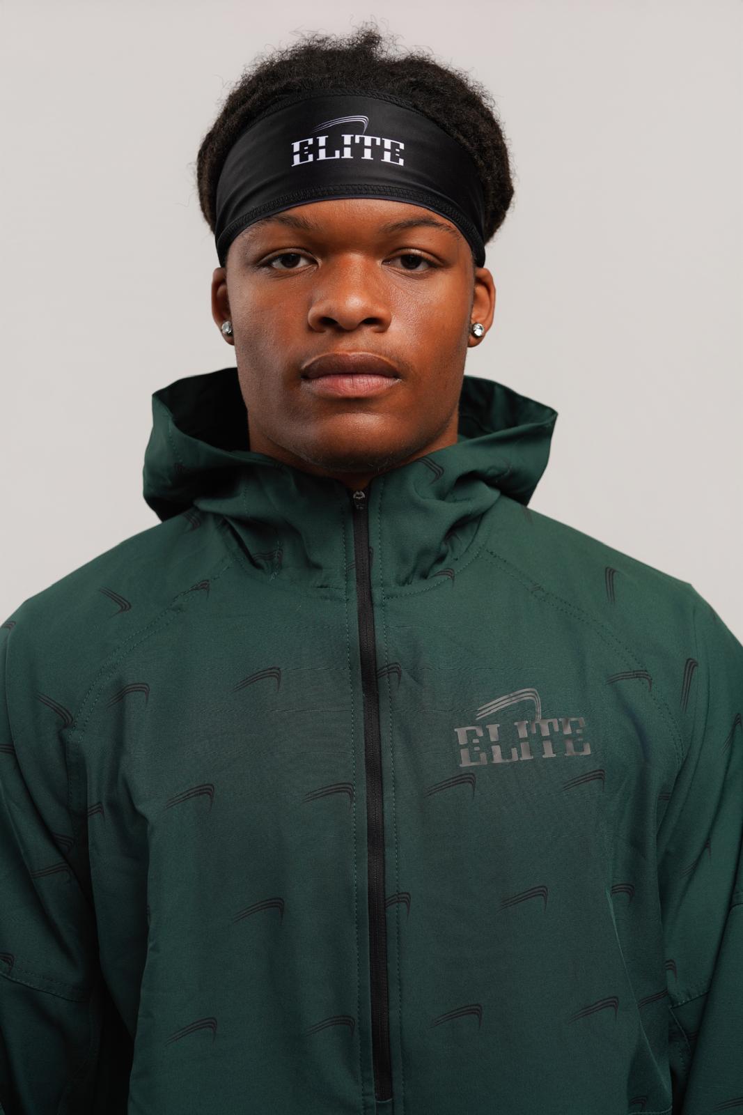 Elite Logo Jacket - Forest Green