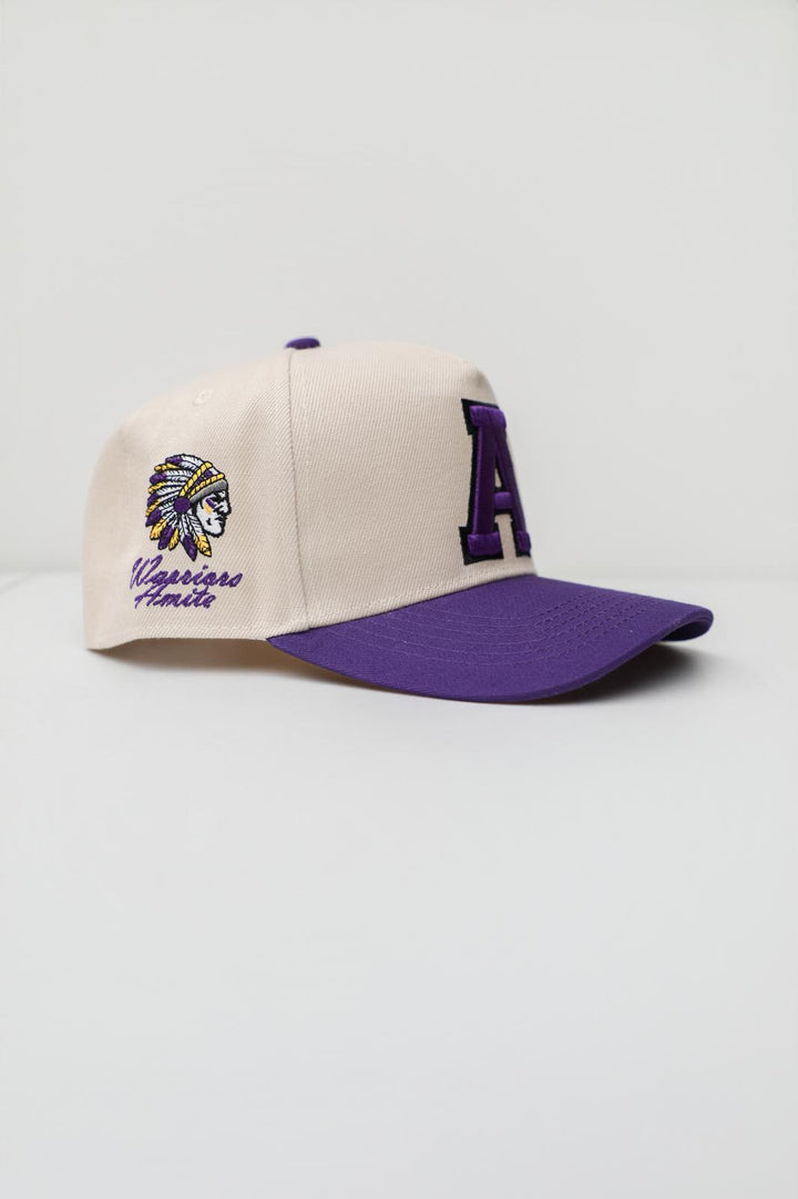 Warriors - Beige & Purple