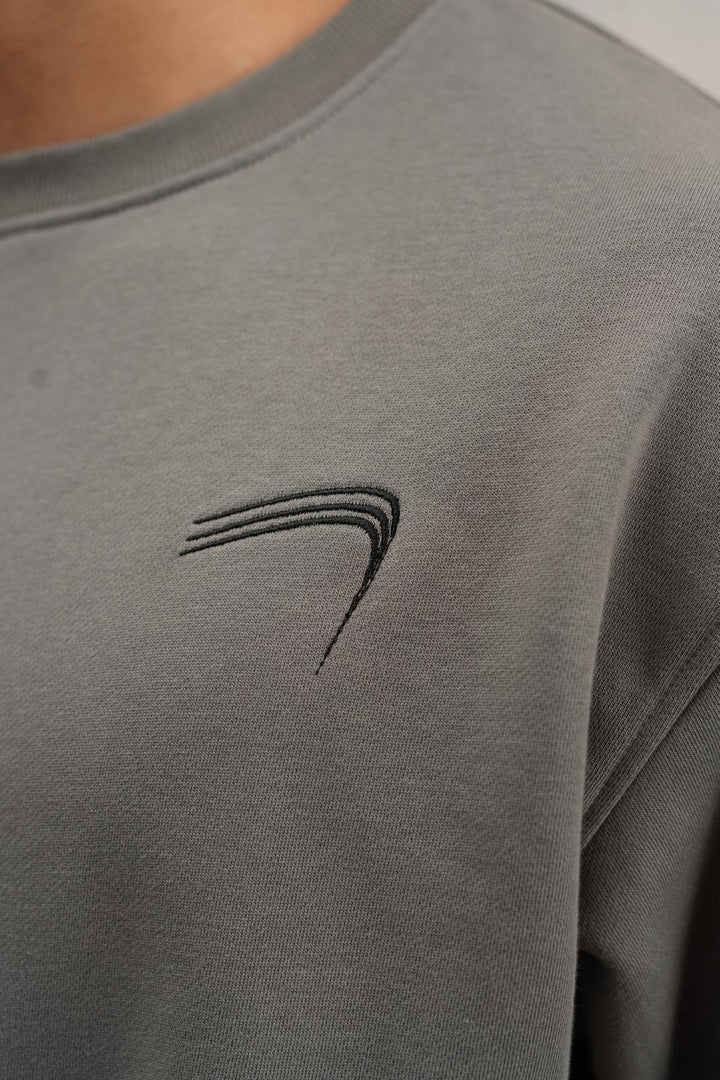 ELITE CREWNECK COMFY SET - Grey