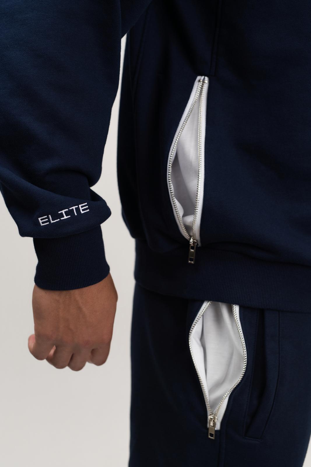 ELITE CREWNECK COMFY SET - Navy