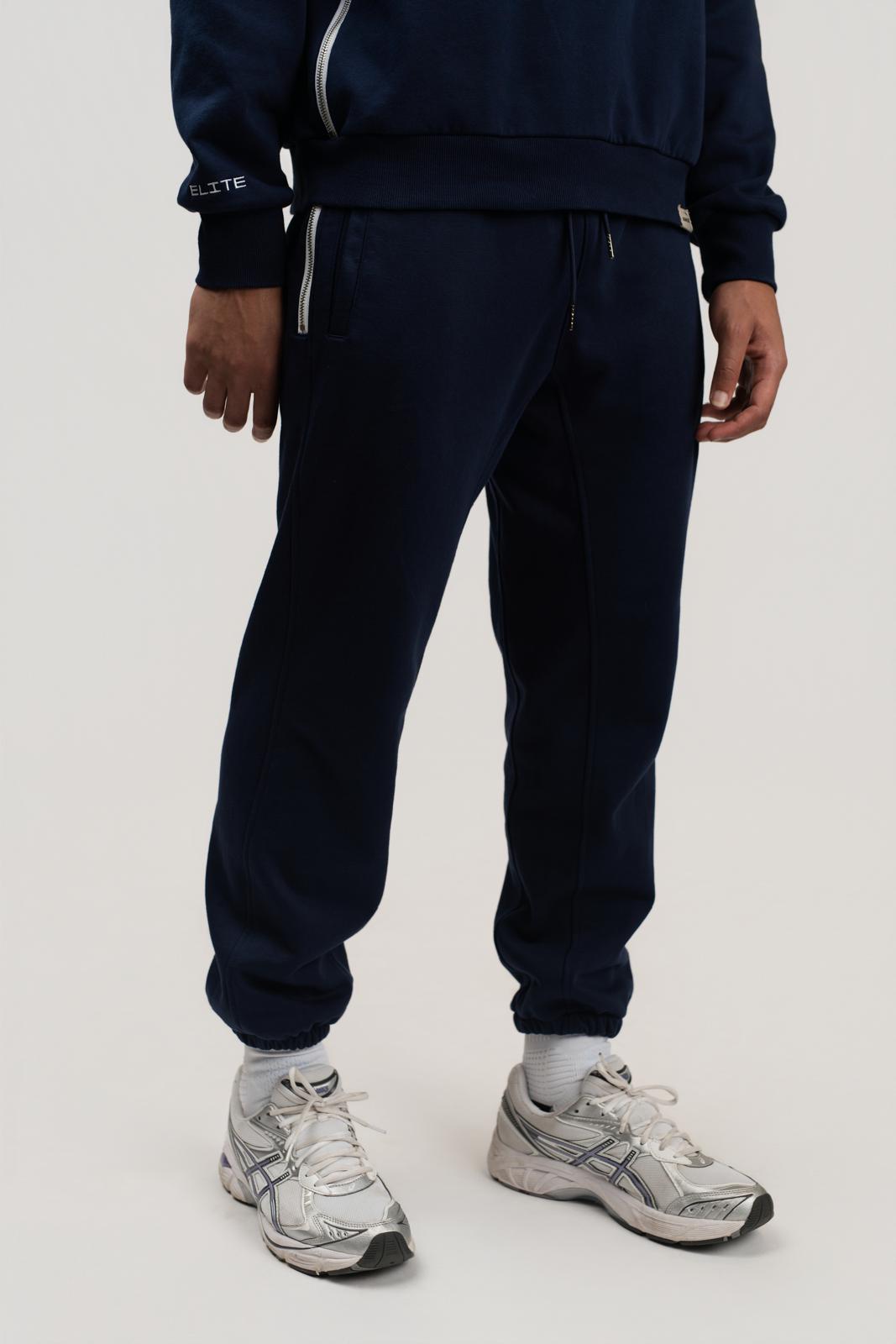 ELITE CREWNECK COMFY SET - Navy