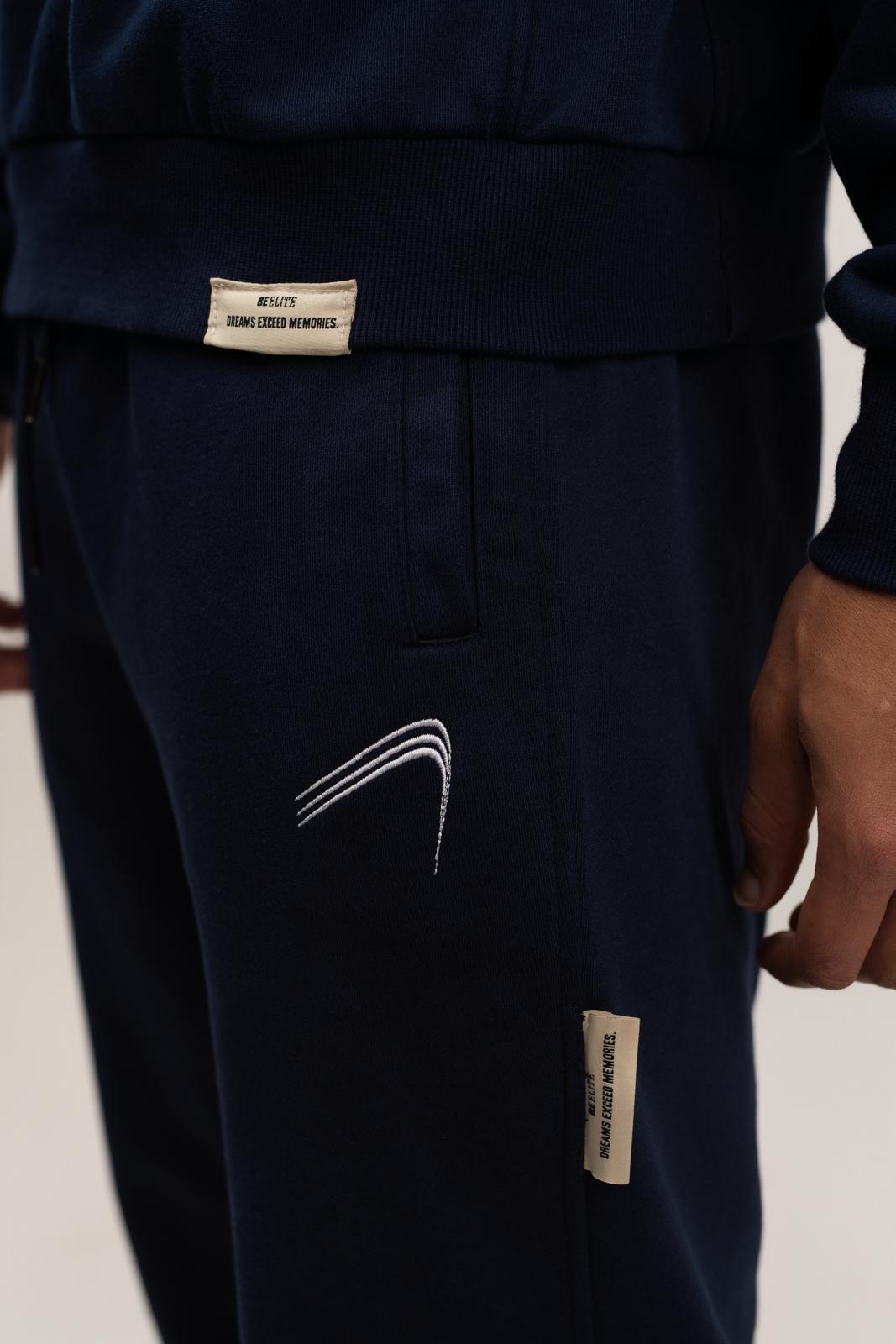 ELITE CREWNECK COMFY SET - Navy
