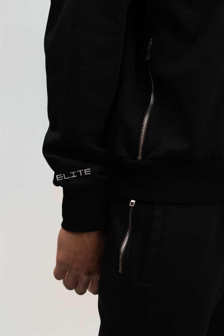 ELITE CREWNECK COMFY SET - Black