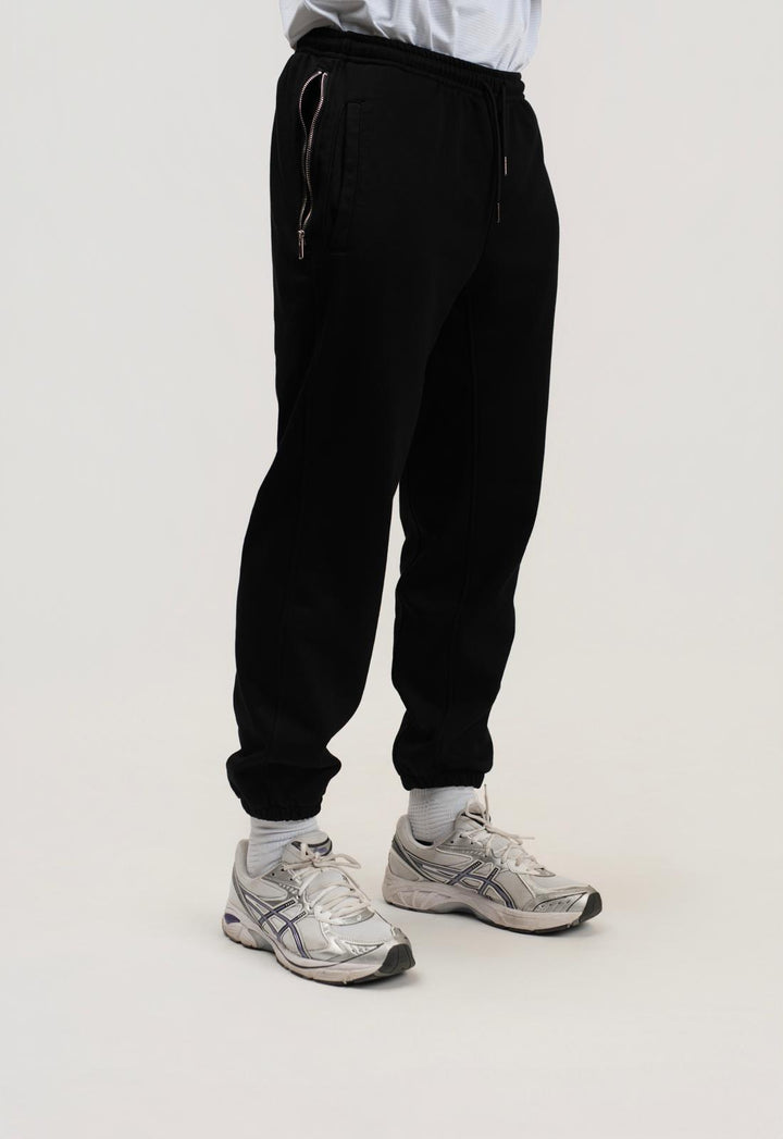 Elite  Crewneck Jogger Pants - Black